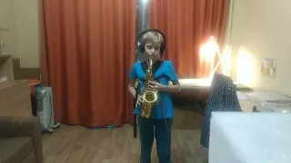 🎷 Когда святые маршируют сопрано саксофон г. Химки 22.12.2022 Иван Шандаевский 8 лет.