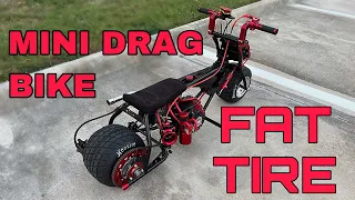 Custom 212 Mini Drag Bike Test Run