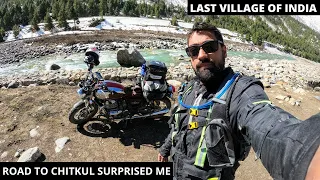 ROAD TO CHITKUL IS NOT EASY AT ALL | INTERCEPTOR 650 MARK 2 REACHED THE LAST VILLAGE OF INDIA |