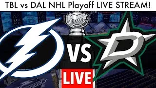 Dallas Stars vs Tampa Bay Lightning Game 6 LIVE (NHL Playoffs Stream Stanley Cup Final PlayByPlay)