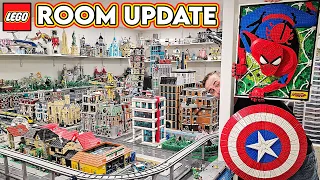 "THE BEAM" LEGO City Project, Spider-Man Art, & Captain America Shield!