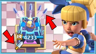 😎 DAGGER DUCHESS NEED NERF! BEST DECKS WITH NEW TOWER CARD / Clash Royale