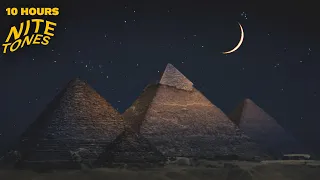 Great Pyramids -10 Hours- Desert Winds For  Deep Sleep, Meditation, Insomnia, Relaxation, Studying