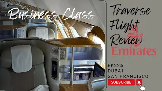 Emirates A380 Business class Review Dubai - San Francisco