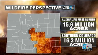 Australian wildfires scorch the equivalent of more than 23% of Colorado's land