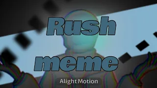 [UndertaleAU] rush meme(nightmare sans)(flash warning)