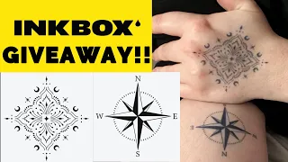 I BOUGHT 14 INKBOX TATTOOS | REVIEW + TATTOO GIVEAWAY
