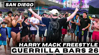 Harry Mack Is A Walking Concert | Guerrilla Bars 26 San Diego