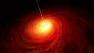 Astronomers Image Magnetic Fields at Black Hole’s Edge