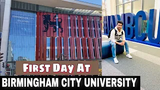 Birmingham City University Campus Tour First Day Student Experience And City Tour