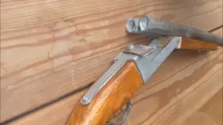Homemade double barrel Shotgun