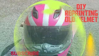 Repainting of my old helmet. New color