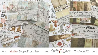 New winter collections from Craft O'Clock... another fabulous DT pack. Kolejna paczuszka od CO'C