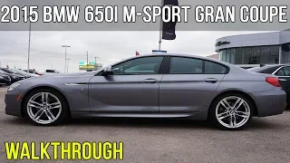 2015 BMW 6-Series 650i M-Sport Gran Coupe | 4.4L Twin-Turbo V8 w/ xDrive (Walkthrough)