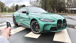 2022 BMW M4 Competition xDrive: Launch Control, Exhaust, Test Drive, POV and Review