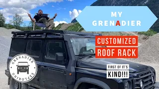 My Ineos Grenadier - Customized Roof Rack