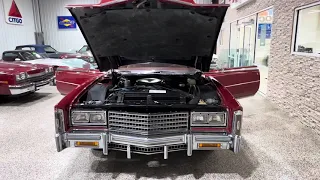 1978 Cadillac Eldorado Biarritz Interior, Engine Bay and Trunk Presentation! 13,000 ACTUAL MILES