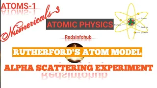 ATOMS  II RUTHERFORD ATOM MODEL II ALPHA SCATTERING EXPERIMENT