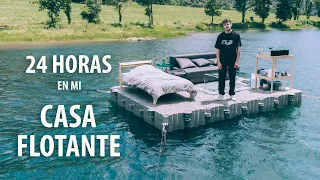 24 HORAS FLOTANDO en MEDIO de un LAGO