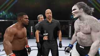 Mike Tyson vs. Fulci Zombie - EA Sports UFC 2 - Boxing Stars 🥊