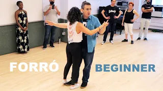 Forro dance basic steps - Recapitulation of movements at the end of a class for beginners in NYC