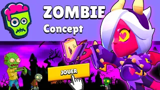 COLETTE FAIT MAL en concept MODE ZOMBIE sur Brawl Stars avec les ABONNÉS !