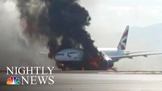 Pilot Who Saved Burning British Airways Flight Was Set to Retire | NBC Nightly News