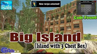 Big Island (Island with 3 Chest Box) - Survival and Craft: Crafting In The Ocean  GAME