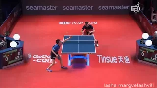 Dimitrij Ovtcharov vs Tomokazu Harimoto (World Tour Grand Finals 2017)