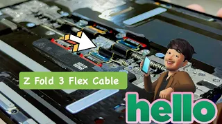 Galaxy Z Fold 3 Flex Cable Replacement