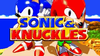 Saturn Sonic Jam - Sonic & Knuckles - Knuckles Playthrough Normal Mode
