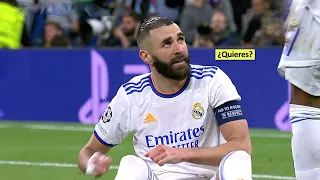 Benzema ofreció a Rodrygo lanzar el penalti