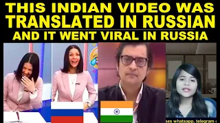 Russian media , This Indian Video went Viral in Russia , More than 5 Million Views