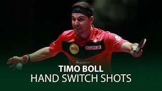 Timo Boll - Best Hand Switch Shots!