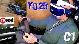 Simracing VR Experience with the RSeat C1 / Dirt Rally "Finland" - Yo2B Production