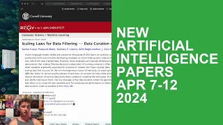 Bulk Reading Abstracts of New AI Papers - April 12, 2024