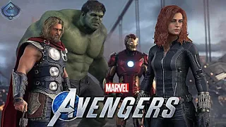 Marvel'S Avengers-joguei com todos os Vingadores/ Beta no (Ps4)