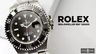 ROLEX - The mighty new 2017 Sea-Dweller (ref. 126600), large and very much in charge