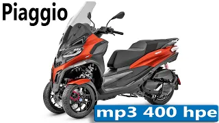 2023 Piaggio mp3 400 hpe - All Specs, all colors & Details