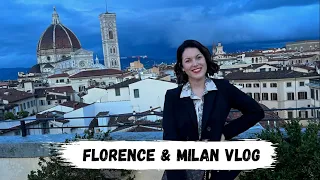 FLORENCE & MILAN TRAVEL VLOG🌍 sharing what we did and ate along with what I wore| mrs_leyva