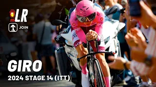 Can Pogacar Upset Filippo Ganna? | Giro d'Italia 2024 Stage 14 (ITT) | Lanterne Rouge x JOIN Cycling