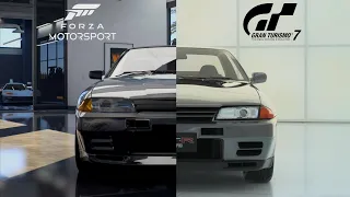 Gran Turismo 7 Vs FM 2023 Comparison of Nissan Skyline GT-R R32 - Good & Ugly Model