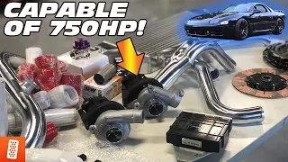 3000GT VR-4 GETS CUSTOM TWIN TURBO KIT! (MAJOR PARTS HAUL!)