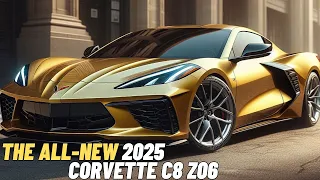 Unveiling the Beast: 2025 Corvette C8 Z06 | First Look & Official Confirmation!!