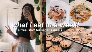 what i eat in a week *while quarantined*