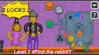 12 Locks ll - Level 1 Where the rabbit is?