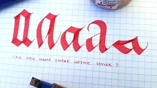 SATISFYING CALLIGRAPHY VIDEO COMPILATION (PILOT PARALLEL PEN)