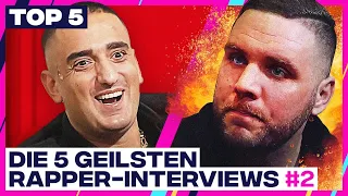 Die 5 GEILSTEN Rapper-Interviews! - Teil 2 | TOP 5