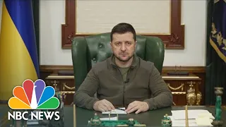Ukraine's Zelenskyy Accuses Russia Of Genocide After Mariupol Hospital Attack