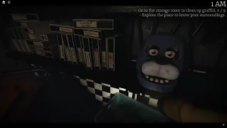 Попытка пройти ночь ( FNaF: Time in The Past)